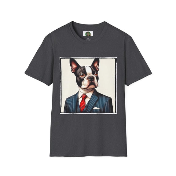 Boston Terrier Dog In Suit