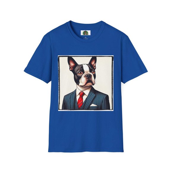 Boston Terrier Dog In Suit