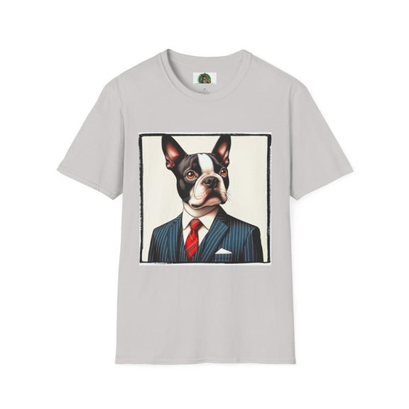 Boston Terrier Dog In Suit