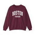 thumbnail image 1 of Boston Terrier Dog Mom Mama Mother's Day Sweatshirt Gifts Crew Neck Shirt, 1 of 7