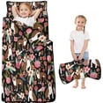thumbnail image 1 of Boston Terrier Dog with Pioneer Flower Toddler Nap Mats for Kids Preschool,Sleeping Mat Bag or Kids,Toddler Sleeping Bag,Toddler Nap Mat or Daycare, 1 of 6