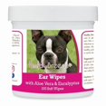 thumbnail image 1 of Boston Terrier Ear Cleaning Wipes with Aloe & Eucalyptus for Dogs - 100 Count, 1 of 1