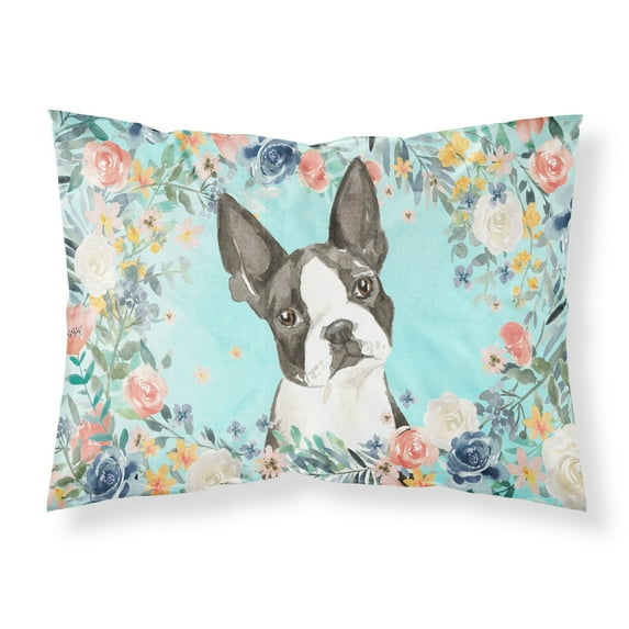 Boston Terrier Fabric Standard Pillowcase
