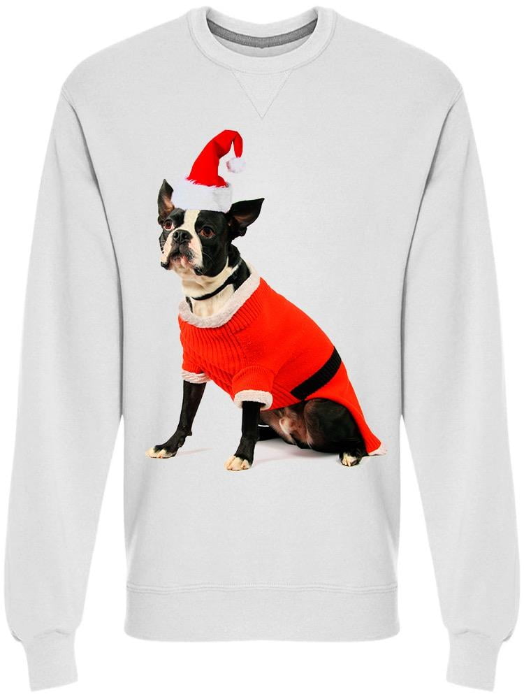 Boston Terrier Spa Bath Sweatshirt