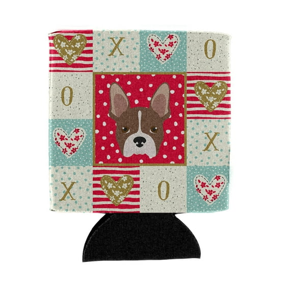 Boston Terrier Love Can or Bottle Hugger