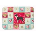 thumbnail image 1 of Boston Terrier Love Machine Washable Memory Foam Mat, 1 of 4