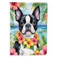 thumbnail image 1 of Boston Terrier Luau Garden Flag 11.25 in x 15.5 in, 1 of 90