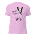 thumbnail image 1 of Boston Terrier Mom T-Shirt,Cute Dog Lover Gift,Pet Owner Tee (Lilac, S), 1 of 1