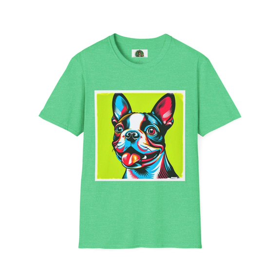 Boston Terrier Pop Art TShirt