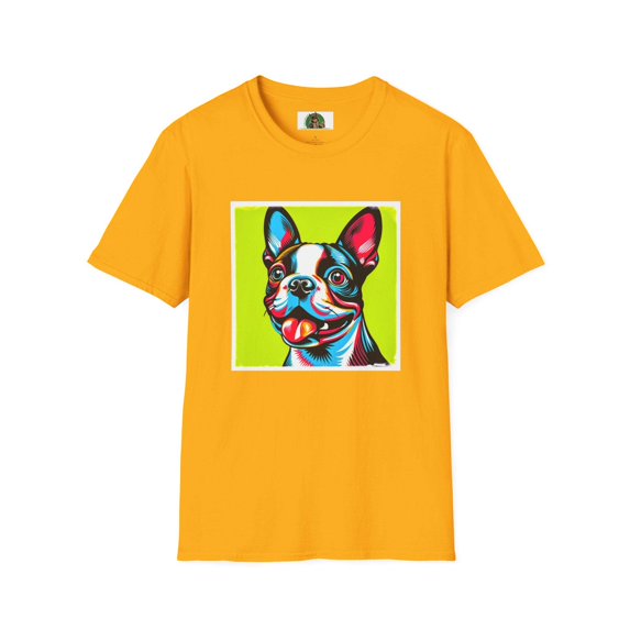 Boston Terrier Pop Art TShirt