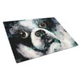 thumbnail image 1 of Boston Terrier Pretty Please Glass Cutting Board 12 in x 15 in, 1 of 5