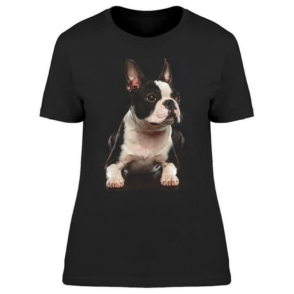 Boston Terrier Puppy T-Shirt Women -Image by Shutterstock, Female XX-Large