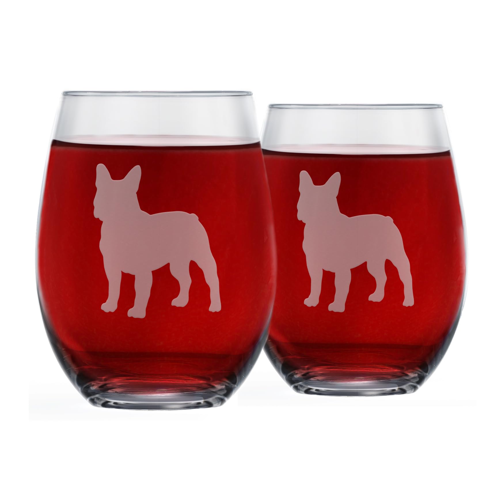 Schnauzer Stemless Wine Glass One Glass Unique Gift For Dog Lovers Hand - View #14