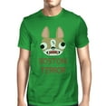 thumbnail image 1 of Boston Terror Terrier Mens Green Shirt, 1 of 4