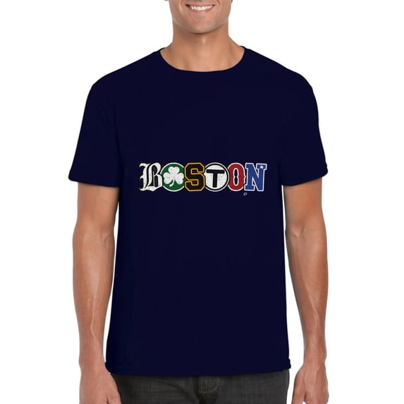 Boston Townie Pride Tailgater Local Fan Game Day Supporter Graphic T-Shirt, for men & women, up to size 5XL