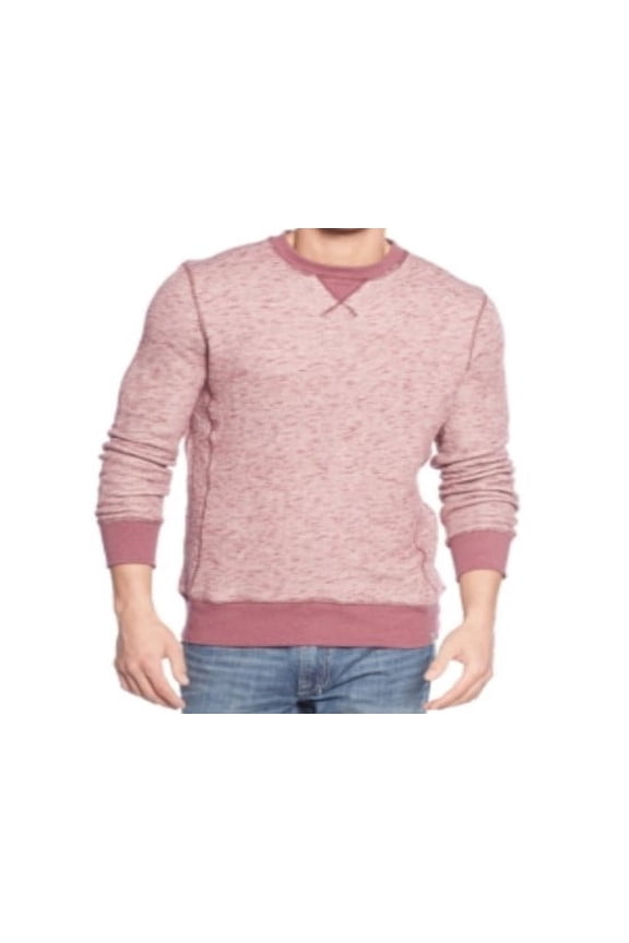 Mens Marled French Terry Sweater Size Medium
