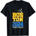 thumbnail image 1 of Boston Training In Progress 2024 Annual Race Men & Women Short T-Shirt, 1 of 3