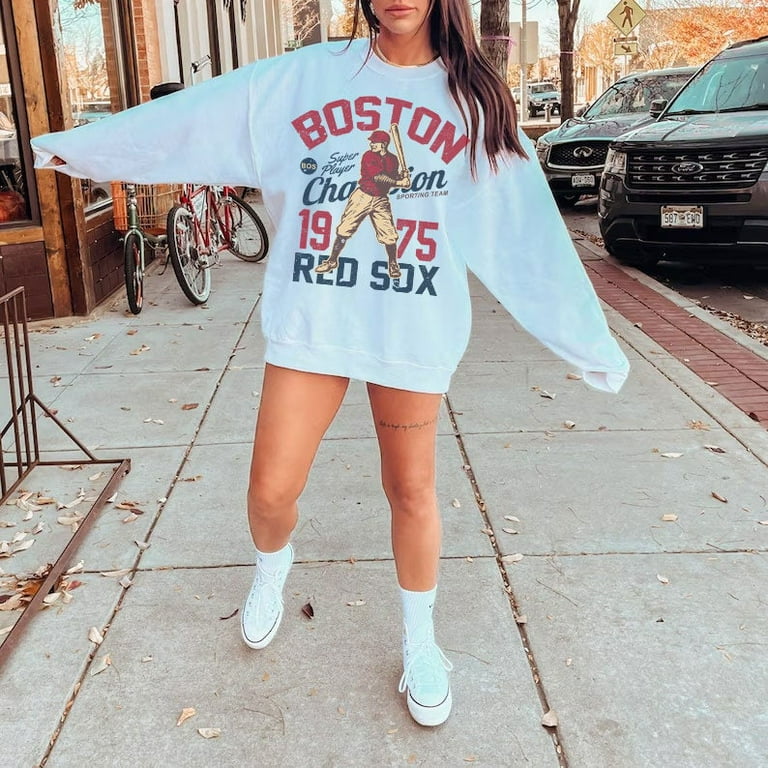 Red sox sweatshirt vintage discount