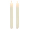 thumbnail image 1 of Boston Warehouse 100045-8" Ivory Battery Operated Moving Flame LightLi Taper Candle (2 pack), 1 of 1