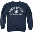 thumbnail image 1 of Boston Whaler Boston Collegiate Unisex Adult Crewneck Sweatshirt, Navy, Medium, 1 of 4
