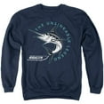 thumbnail image 1 of Boston Whaler Destination Unisex Adult Crewneck Sweatshirt, Navy, 2X-Large, 1 of 4