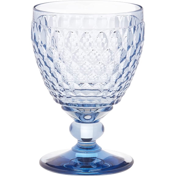 Boston Wine Goblet Box Set of 4 - Dishwasher Safe - Made in Germany - Premium Clear Crystal Glass - Perfect for Red Wine, White Wine, Cocktails, and More