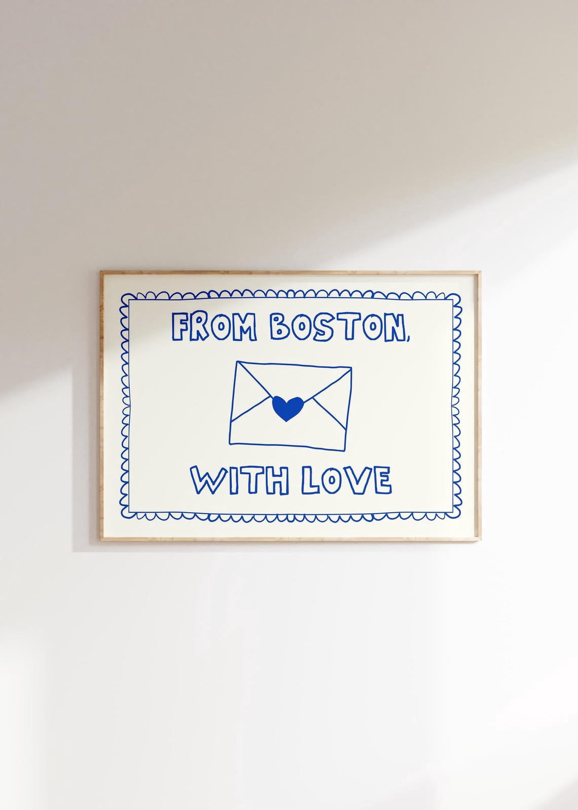 Boston With Love Aesthetic Blue