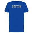 thumbnail image 1 of Boston Word With A Photo Tee Men's -Image by Shutterstock, 1 of 2