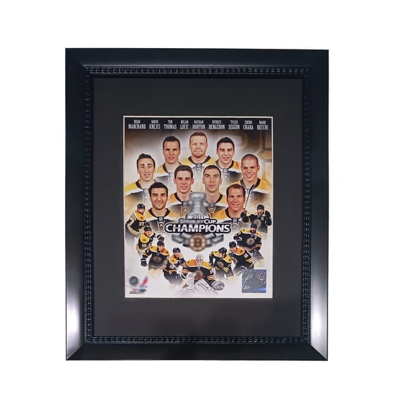 Boston hockey 11x14 Frame 2011 Champs