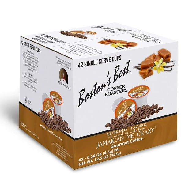 Boston’s Best Coffee Jamaican Me Crazy Flavored Coffee, Delicious