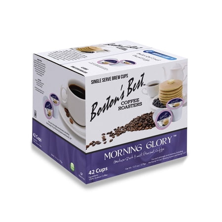 Boston's Best Morning Glory Blend Coffee, Single Serve Cups, 42 ct