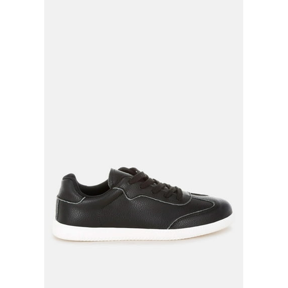 Bostonia Real Leather Casual Sneakers