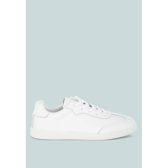 Bostonia Real Leather Casual Sneakers