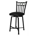 thumbnail image 1 of Bostonian Swivel Barstool, Black, 1 of 1