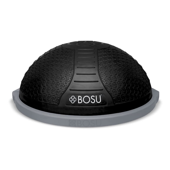 Bosu NEXGEN Balance Strength Trainer, Home Gym Workout Equipment, 26 in, Black/Gray