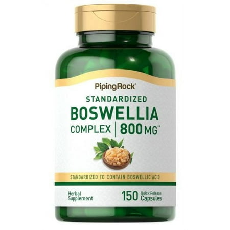 Boswellia Extract | 800mg | 150 Capsules | with Boswellic Acid | by Piping Rock