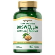 مستخلص Boswellia | 800mg | 150 كبسولة | مع حمض Boswellic | بواسطة Piping Rock