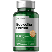 Boswellia Serrata Extract Capsules 800mg | 120 Count | Herbal Supplement | Non GMO, Gluten Free | by Horbäach