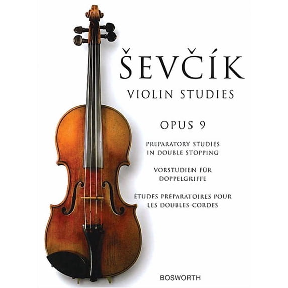 Sevcik Violin Studies - Opus 9: Preparatory Studies in Double-Stopping, (Paperback)