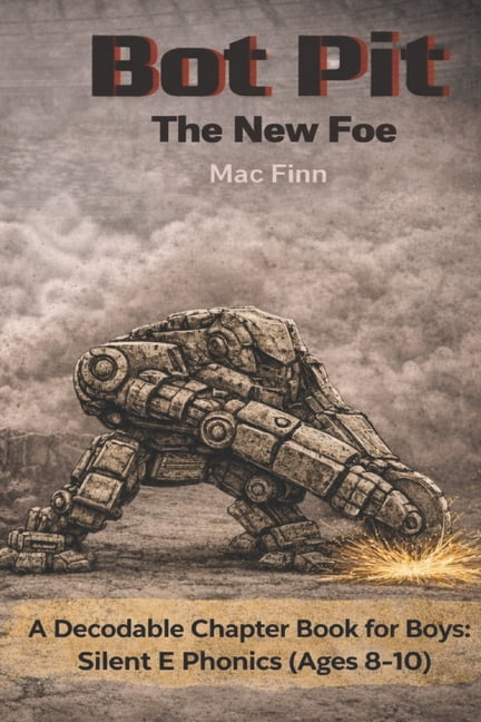Bot Pit: The New Foe: A Decodable Chapter Book for Boys: Silent E ...