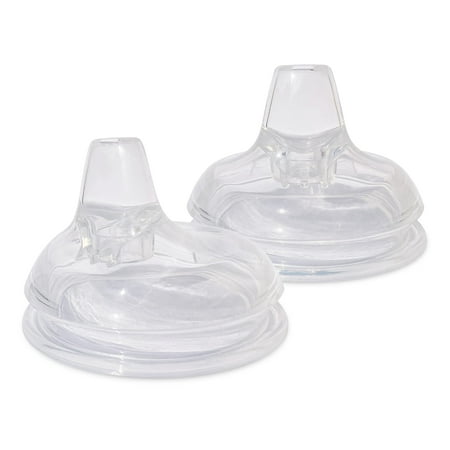 Botabee 2 Pack Soft Spout Sippy Cup Bottle Nipples for Comotomo Baby Bottle