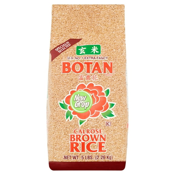 Botan Brown Rice, 5 lb Bag
