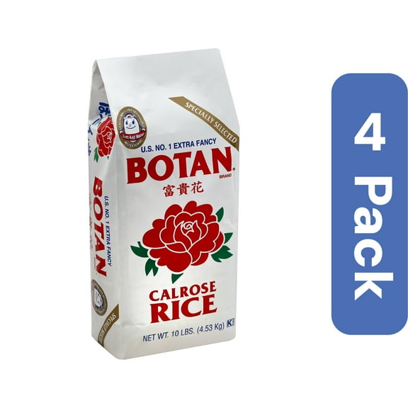 Botan Calrose Rice 10 lb (Pack of 4)