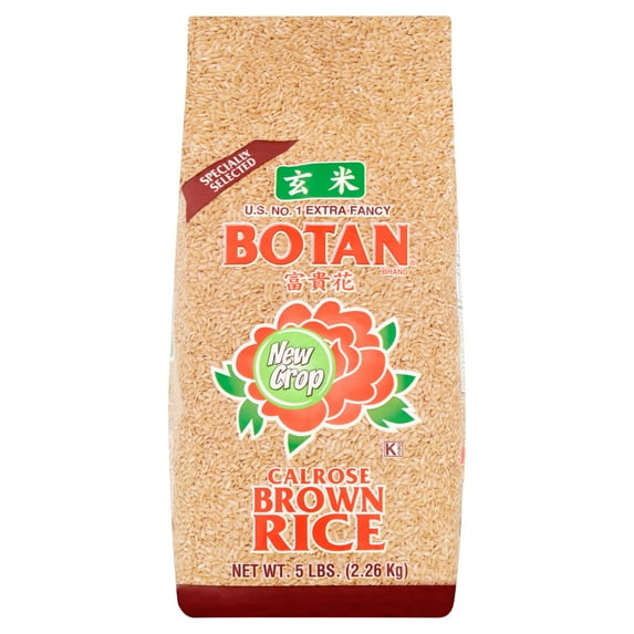 Botan Brown Rice, 5 lb Bag