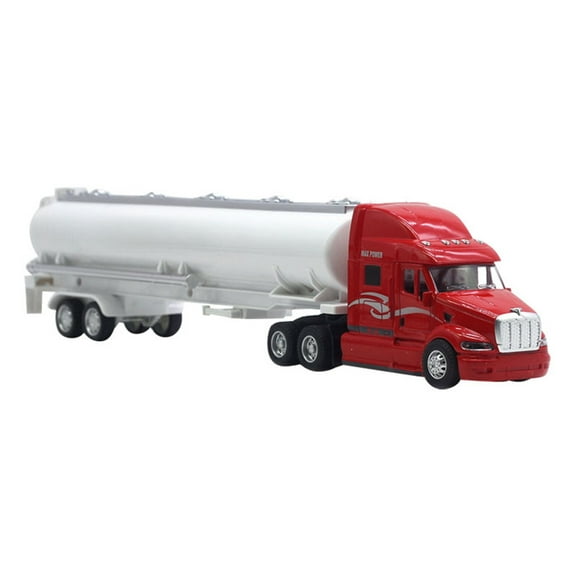 BotaniNest 1:48 Scale Alloy Container Truck Style Heavy Hauler With Sound & Light Effects (Die Model)