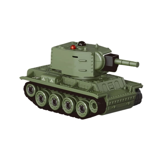 BotaniNest 1/64 Scale Mini Remote Control Tank 2.4G Infrared Mode Featuring A Rotating Turret And Rubber Track Drive. A ââ Tank For Adults And Teenagers.