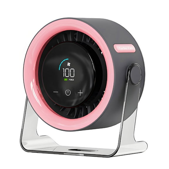 BotaniNest 100 Speed Mini Desk Fan With Digital Display