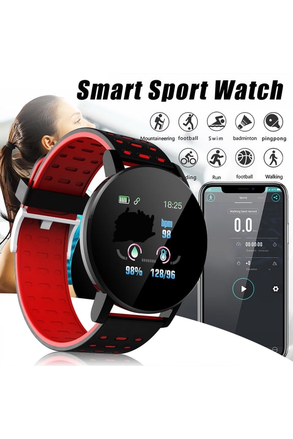 119S Sleep Detection Multi-sport Mode Sports Pedometer Smart Watch