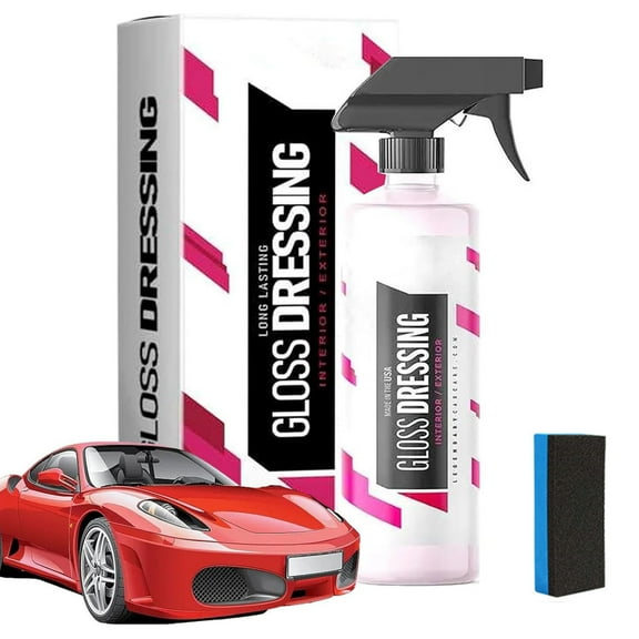 BotaniNest 150ml Gloss Dressing Trim & Tire Dressing Faded Plastics Restorer For Cars Ceramic Coating For Shine