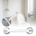 thumbnail image 1 of BotaniNest 16 Inch Shower Bars Shower Handles And Bathroom Bars Which Are And Non Perforated Vacuum Handles For Bathtubs And Shower Bathrooms Gray., 1 of 6